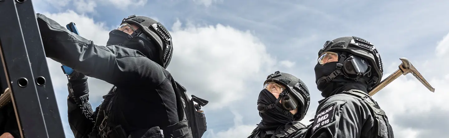 Tactical Firearms Unit officers training